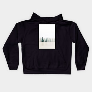 Snowy Pines Kids Hoodie